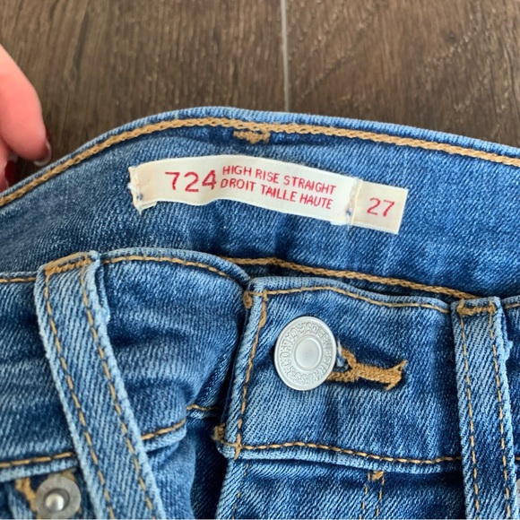 Levi’s 724 High Rise Straight Jeans - Picture 7 of 7
